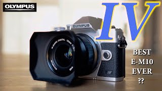 Olympus OMD EM10 Mark IV the best BUDGET mirrorless camera  RED35 Review [upl. by Mychael102]