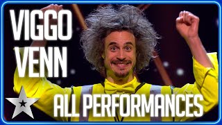 ALL VIGGO VENN PERFORMANCES  BGT 2023 [upl. by Marvel792]