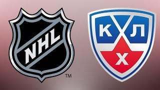 NHL vs KHL All Star Game [upl. by Okoyik]