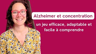 Alzheimer  gardezle concentré avec cette activité [upl. by Nivan466]