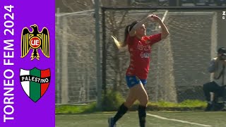 Unión Española 11 Palestino  Campeonato Femenino 2024  Resumen [upl. by Elie]