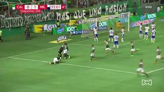 Cali 11 Millonarios Gol Camilo Vargas I Deportes RCN [upl. by Odoric]