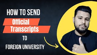 How to Send Official Transcripts to Universities [upl. by Ahsiya]