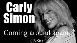 Carly Simon Coming Around Again on Vinyl [upl. by Ajna607]