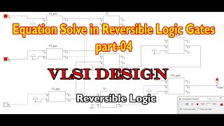 Reversible Logic Design Part04  Using Fredkin amp Toffoli Gates  VLSI Design  Reversible Computing [upl. by Tymon367]