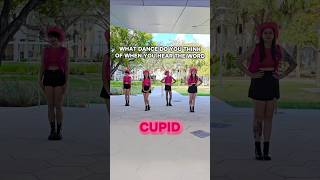 KPop Dance Challenge Word  quotCUPIDquot [upl. by Feilak]