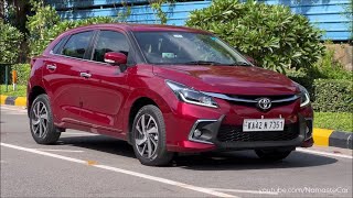 Toyota Glanza V AMT 2022 ₹10 lakh  Reallife review [upl. by Shelli518]