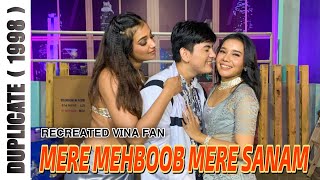 MERE MEHBOOB MERE SANAM  VINA FAN PARODI RECREATE  SHAH RUKH KHAN JUHI CHAWLA [upl. by Nnylyam]