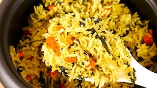 Vegetable Biryani in Rice Cooker Recipe [upl. by Budde66]