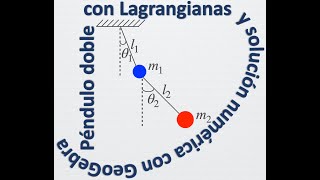 Péndulo Doble Lagrange GeoGebra [upl. by Sheng592]