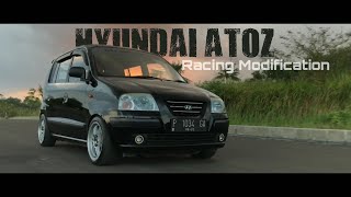 HYUNDAI ATOZ  ATOS  RACING MODIFICATION  CINEMATIC VIDEO iPhone 7 [upl. by Allekim]