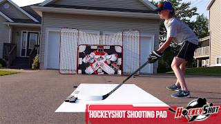 Hockey Shooting Pads  from HockeyShotcom [upl. by Sabas841]