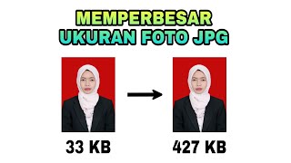 Cara Memperbesar Ukuran Foto JPG Di Bigjpgcom [upl. by Pros]