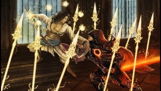 Dark Souls 3  Halflight Spear of the Church vs Ringed Knight  NO DAMAGE NG7 [upl. by Nilahs]