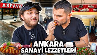 ANKARA SANAYİ LEZZETLERİNİ DENEDİK  wMesutCanTomay [upl. by Anez]