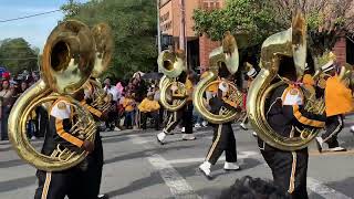 UAPB M4 Band Homecoming Parade 2023 🦁 [upl. by Kryska]