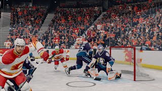 NHL 25 CALGARY FLAMES VS Anahim Ducks [upl. by Asiulairam]