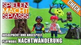 🔦 Playmobil Ferien Camp 👻 NACHTWANDERUNG 6891 🌛 Test Review Unboxing deutsch 2017 [upl. by Debbi219]