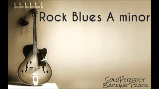 Rock Blues Backing Track in A minor [upl. by Worth]