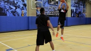 How to Do a Fadeaway  Basketball Moves [upl. by Truscott]