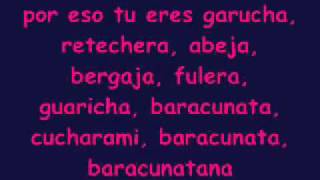 Aterciopelados  Baracunatana letra [upl. by Esinned510]