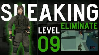 PLISKIN Sneaking  ELIMINATE ALL Level 09  MGS2 VR Missions TOP RECORD [upl. by Dalury]