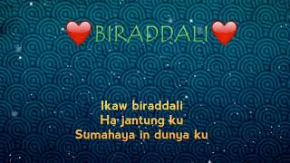 biraddali  tausog love song [upl. by Seuqcaj]