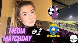 Media Matchday Vlog 1 AFC Stoneham vs Baffins Milton Rovers Wessex League Cup [upl. by Persian]