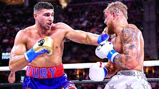 Jake Paul vs Tommy Fury  Boxing fight [upl. by Neellok]