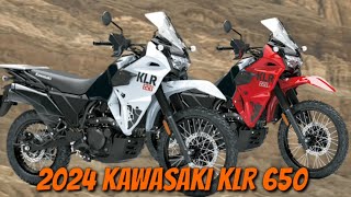 2024 Kawasaki KLR 650 Detail Looks [upl. by Forrest]