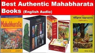 Best Authentic Mahabharata Books BORI Critical edition Gita Press Amar Chitra Katha English [upl. by Inaboy]