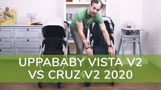 2020 UPPAbaby Vista V2 vs 2020 UPPAbaby Cruz V2  UPPAbaby Stroller Comparison  Magic Beans [upl. by Ardnyk]