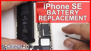 How To Replace the Battery in your iPhone SE done in 5 Minutes [upl. by Targett]