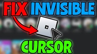 How To Fix Roblox Invisible Mouse  Roblox Cursor Missing Fix Missing Cursor ROBLOX [upl. by Netta926]