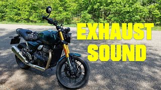 2024 TRIUMPH SPEED 400  STOCK EXHAUST SOUND [upl. by Ybrek]