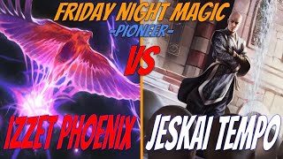 Izzet Phoenix vs Jeskai Tempo Pioneer FNM 1011 Round 2 [upl. by Jermaine]