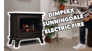 Dimplex Sunningdale electric stove [upl. by Aleek]