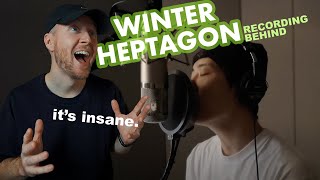 Singer Reacts to GOT7 WINTER HEPTAGON Recording Behind [upl. by Shotton]