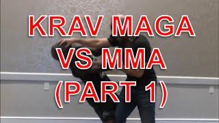 Krav Maga vs MMA Part 1 [upl. by Heyward379]