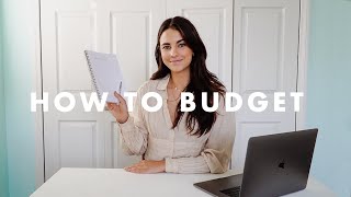 How to Make A Budget  Budgeting for Beginners [upl. by Nalla926]