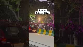 Roadies audition 2024  Roadies audition crowd omg 😯 Delhi roadies  task in the roadies rawstar [upl. by Asilad]