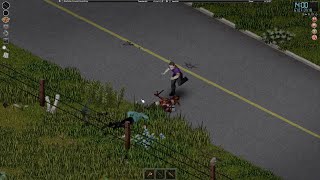 Project Zomboid 8x sprinters [upl. by Devitt]