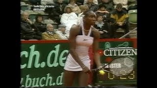 Venus Williams vs Arantxa SanchezVicario Hamburg 1999 1Set partly  2Set [upl. by Olenka]