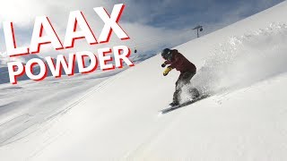 LAAX POWDER FIELDS SNOWBOARDING [upl. by Loretta945]