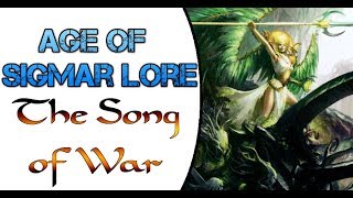 Age of Sigmar Lore The Song of War Sylvaneth [upl. by Airdnahc43]