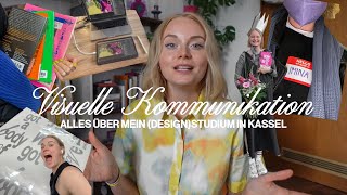 visuelle kommunikation amp design studieren 📚 review inhalte amp abläufe an der kunsthochschule kassel [upl. by Anrym356]