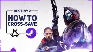 How To Transfer amp Link Destiny 2 to Steam  Cross Save Guide Included [upl. by Annauqahs]