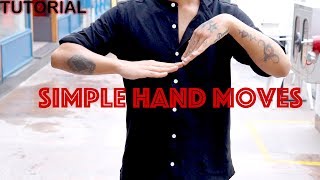 Simple Hand Moves Tutorial Arm Wave [upl. by Amlez]