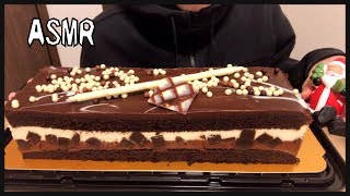 ASMR コストコ タキシードケーキ （咀嚼音eating sounds） [upl. by Oijres711]