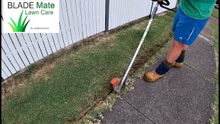 Edging with different techniques  Lawn care [upl. by Issak]